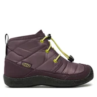 Buty dla chłopców - Śniegowce Keen Howser II Waterproof Chukka 1029427 Fioletowy - miniaturka - grafika 1
