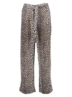 ONLY Spodnie w kolorze brązowo-czarnym - Spodnie sportowe damskie - miniaturka - grafika 1