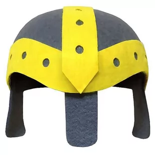 KRASZEK Hełm rycerza, rozmiar uniwersalny - Dodatki do strojów karnawałowych - miniaturka - grafika 1