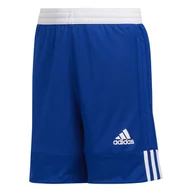 Koszykówka - Dziecięce Spodenki ADIDAS 3G SPEE REV SHR DY6625 – Niebieski - miniaturka - grafika 1