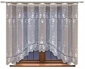 Firany - Firana żakardowa wzór 23137 400x160cm (z taśmą) - miniaturka - grafika 1