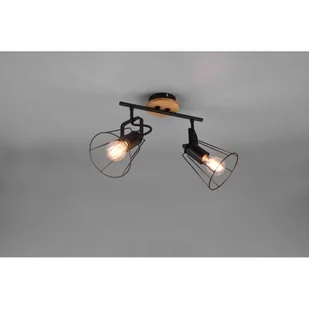 RL Jaipur lampa sufitowa 2-punktowa czarna R80612032 R80612032 - Lampy sufitowe - miniaturka - grafika 1