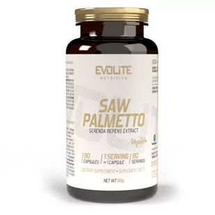 Evolite Nutrition Saw Palmetto 450mg 90 Vege kapsułek - Witaminy i minerały dla sportowców - miniaturka - grafika 1