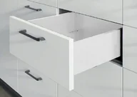 Meble modułowe i akcesoria - Szuflada Axispro 550mm biała średnia H116mm - miniaturka - grafika 1