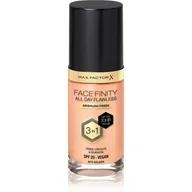 Podkłady do twarzy - Max Factor - Facefinity - All Day Flawless 3in1 - Podkład do twarzy z SPF20 - 30 ml - N75 GOLDEN - miniaturka - grafika 1