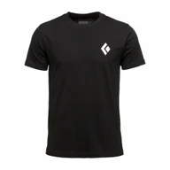 Koszulki sportowe męskie - Koszulka męska Black Diamond M SS EQUIPMNT FOR ALPINIST TEE Rozmiar: L / Kolor: czarny - miniaturka - grafika 1