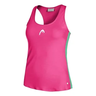 HEAD Spirit Tank Top damski, żywy różowy, M - Koszulki i topy damskie - miniaturka - grafika 1