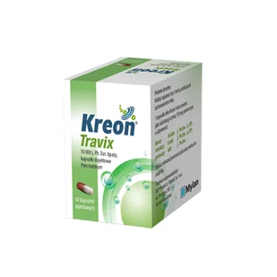 MYLAN KREON TRAVIX 50 kaps. - Układ pokarmowy - miniaturka - grafika 1
