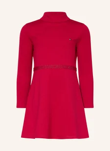 Tommy Hilfiger Sukienka Z Dżerseju rot - Sukienki - miniaturka - grafika 1