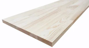 Półka sosnowa bezsęczna 18 x 300 x 2000 mm - Półki do salonu - miniaturka - grafika 1