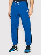 Spodnie sportowe męskie - NEW BALANCE Spodnie dresowe MP21500 Granatowy Active Fit - miniaturka - grafika 1