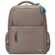 Torby na laptopy - Roncato Biz Backpack 38 cm komora na laptopa desert sand - miniaturka - grafika 1