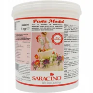 Dodatki do ciast w proszku - Saracino Biała Masa Do Modelowania 1 Kg, - miniaturka - grafika 1