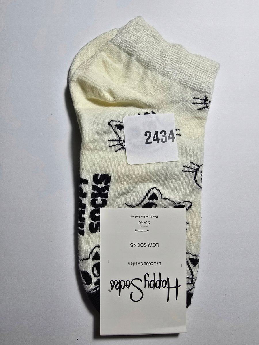 Kolorowe skarpety Happy Socks stopki unisex rozmiar 36-40 (2434)