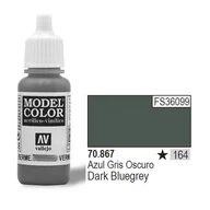 Akcesoria i części modelarskie - Vallejo Dark Bluegrey MC164 70867 - miniaturka - grafika 1