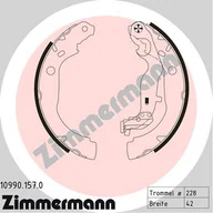 Szczęki hamulcowe - Szczęki hamulcowe ZIMMERMANN 10990.157.0 440607493R - miniaturka - grafika 1