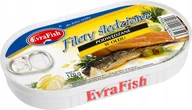 Konserwy i dania rybne - EVRA FILETY ŚLEDZIOWE WĘDZONE W OLEJU 170G - miniaturka - grafika 1