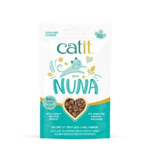 Catit Nuna Treats 4 x 60 g Mieszanka owadów - Przysmaki dla kotów - miniaturka - grafika 1