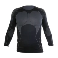 Odzież robocza - Koszulka termoaktywna czarno-szara L/XL - miniaturka - grafika 1