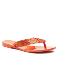Klapki i japonki damskie - Japonki Melissa - Savage Ad 33707 Orange/Gold AJ723 - miniaturka - grafika 1
