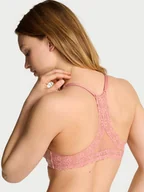 Biustonosze - Body by Victoria Biustonosz push-up zapinany z przodu z koronką na plecach Racerback - miniaturka - grafika 1