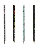 Przybory szkolne - St. Majewski Ołówek trójkątny HB. St.Right, mix wzorów - miniaturka - grafika 1