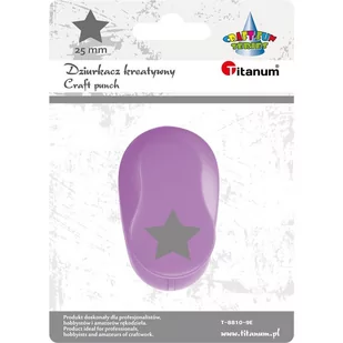 Titanum Dziurkacz z motywem Gwiazda 25mm - Przybory szkolne - miniaturka - grafika 1