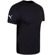 Koszulki męskie - Puma t-shirt koszulka męska czarna klasyczna bawełna 768123 01 XL - miniaturka - grafika 1