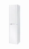 Meble łazienkowe - Biały Słupek wysoki 166 cm WISZĄCY FIJI - miniaturka - grafika 1