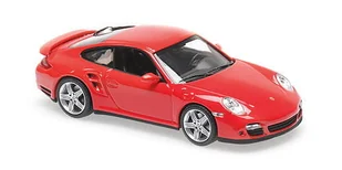 Porsche 911 Turbo (997) 2006 (Red) 1:43 Minichamps - Samochody i pojazdy dla dzieci - miniaturka - grafika 1