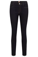 Spodnie damskie - BOSS Damskie spodnie jeansowe, granatowy, 32 - miniaturka - grafika 1