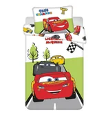 Pościel dla dzieci - Komplet Pościeli Disney Auta Cars 24BS245 100 x 135 cm - miniaturka - grafika 1