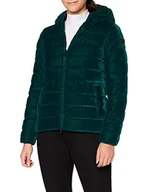 Kurtki damskie - CMP Damska kurtka Giacca Velluto Con Imbottitura Feel Warm Flock zielony Petrol 50 30K3636 - miniaturka - grafika 1