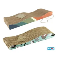 Drapaki dla kotów - Drapak kartonowy 43 cm mix kolorów - miniaturka - grafika 1