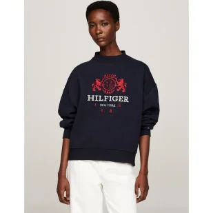 Tommy Hilfiger Bluza varsity | Regular Fit - Bluzy damskie - miniaturka - grafika 1