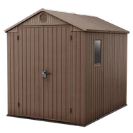 Altany ogrodowe - Keter DARWIN 6 × 8 domek ogrodowy brązowy - miniaturka - grafika 1