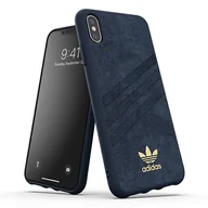 Etui i futerały do telefonów - Adidas OR Moulded Case ULTRASuede iPhone Xs Max niebieski/collegiate royal 35001 - miniaturka - grafika 1