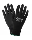 Rękawice robocze - Rękawice robocze  manualne Pu-black 10 - XL 12 par ARHEM ARHEM 71 302-10 5902841700468 - miniaturka - grafika 1