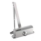 Akcesoria do drzwi - Samodomykacz drzwiowy GD500 srebrny Gerda - miniaturka - grafika 1