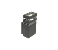 Lampy ogrodowe - Kinkiet zewnętrzny SANTA 1xGU10/30W/230V IP54 antracyt - miniaturka - grafika 1