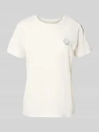 Koszulki i topy damskie - T-shirt z wyhaftowanym motywem model ‘CAMINO’ - miniaturka - grafika 1