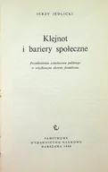 Książki o kulturze i sztuce - Klejnoty i bariery społeczne - miniaturka - grafika 1