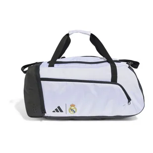 Torba adidas Real Madryt Duffle (kolor Biały. Czarny) - Torby sportowe - miniaturka - grafika 1