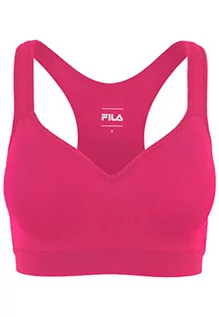 Koszulki i topy damskie - FILA Reut top medium support-Pink Yarrow-XL - grafika 1