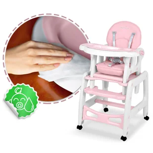 Tacka do krzesełka Sinco Ricokids - różowa - Akcesoria do karmienia - miniaturka - grafika 7