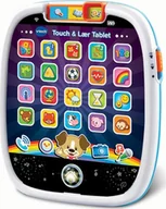 Zabawki interaktywne dla dzieci - Vtech Vtech Touch & Teach Tablet DK - miniaturka - grafika 1