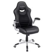 Fotele i krzesła biurowe - Songmics Krzesło biurowe  OFFICECHAIR/BLACK/76X71,5X125CM OFFCHAIR/BL/76CM - miniaturka - grafika 1