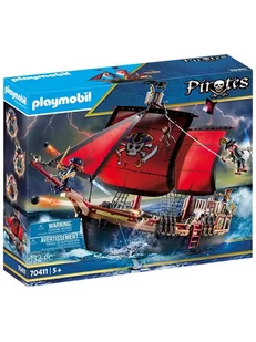 Playmobil Pirates Statek bojowy Trupiej czaszki 70411 - Klocki - miniaturka - grafika 1