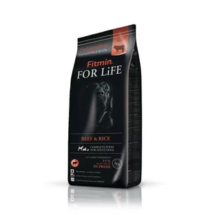 Fitmin For Life Beef & Rice 14 kg - Sucha karma dla psów - miniaturka - grafika 2
