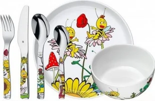 WMF 1294409964 Pszczółka Maja 6 el. - Zestawy naczyń dla dzieci - miniaturka - grafika 1